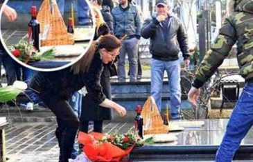 SUKOB NA GROBU RATNOG ZLOČINCA: Pogledajte zašto je Arkanova sestra napala Cecu na grobu…