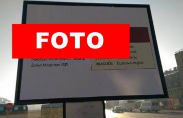 Billboard u Istočnom Sarajevu izazvao veliku pažnju javnosti