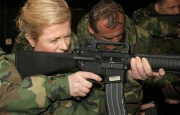 Burne reakcije iz Srbije: ‘Kako srpska čokolada može biti veće zlo od ustaške zastave pod kojom se slika Kolinda Grabar Kitarović?’