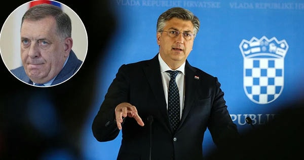 “TREBA SPUSTITI LOPTU”: Evo kako je Andrej Plenković komentarisao presudu Miloradu Dodiku