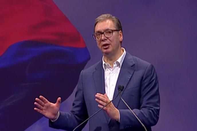 “NEPOKOLEBLJIVI” VUČIĆ: “Ostaću snažan zbog građana Srbije, jer vi ste me birali”